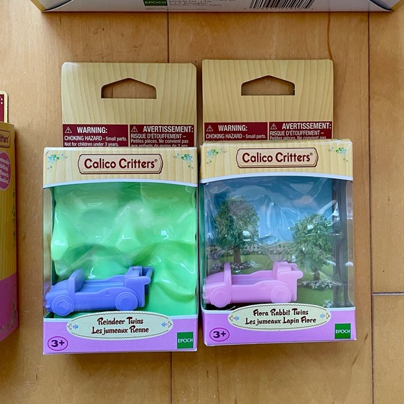 Calico Critters Accessories Dioramas Set of 5 - Picture 5 of 5